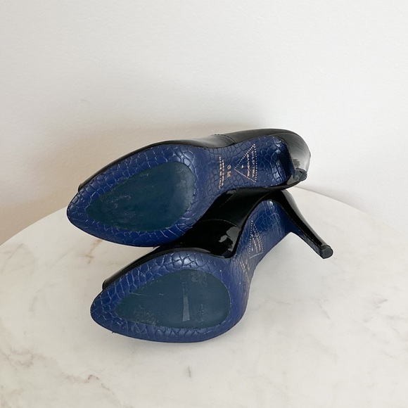 Valentina Rangoni Skate Peep Toe Platform Pump Size 6 - Picture 10 of 10